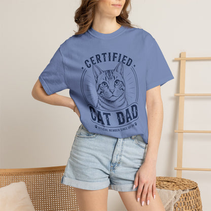 Certified Cat Dad T-Shirt