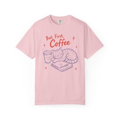 But First Coffee Cat T-Shirt