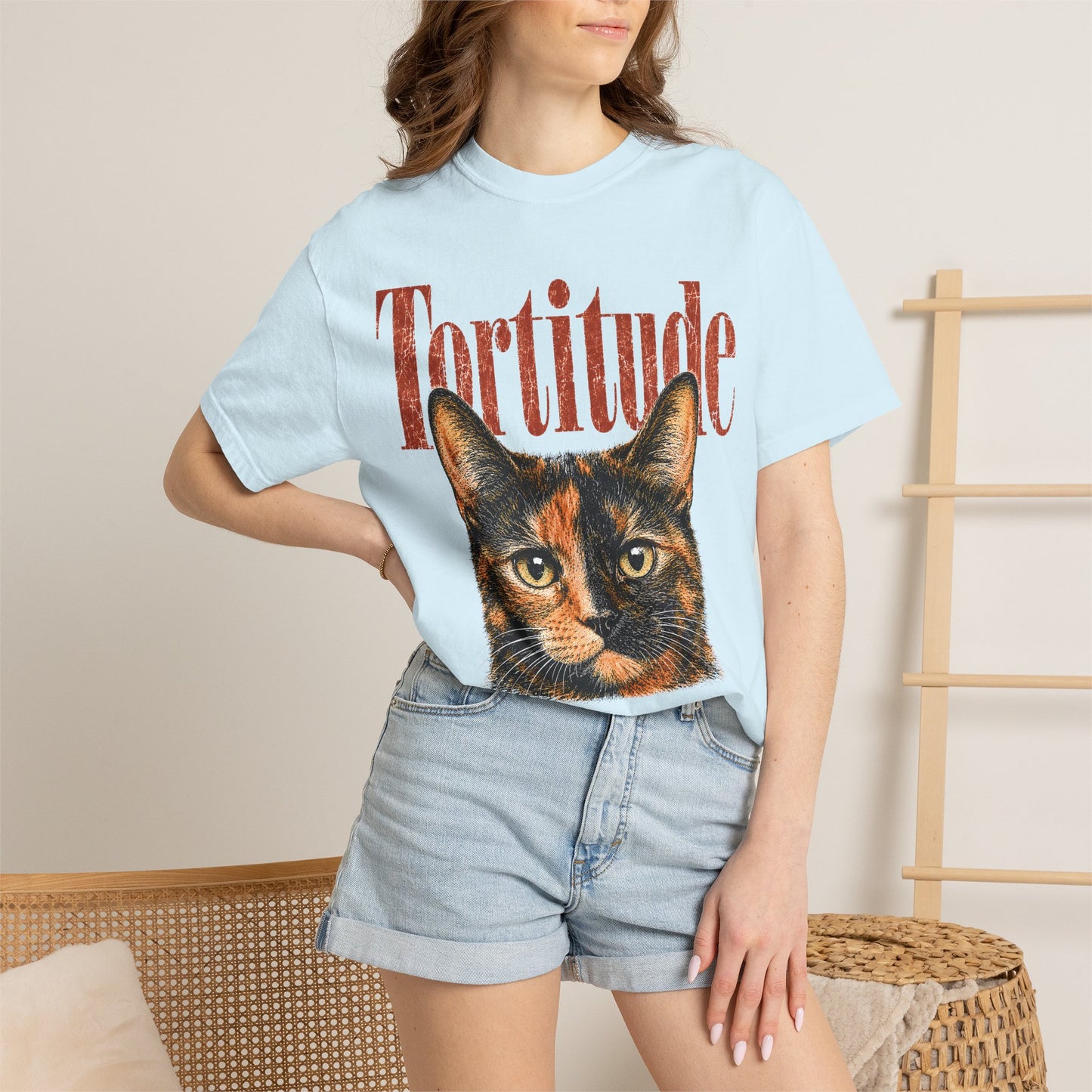Tortitude Tortie Cat T-Shirt