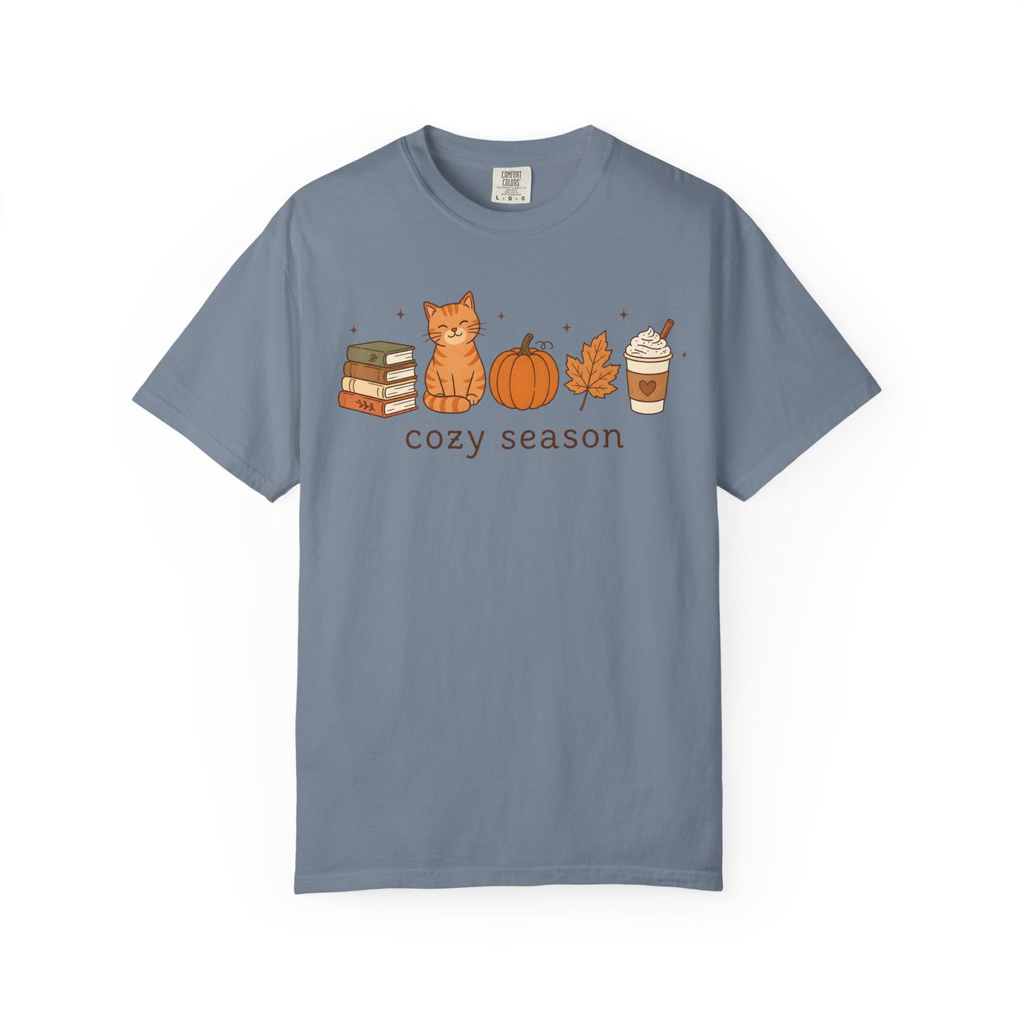 Cozy Season Orange Cat T-Shirt