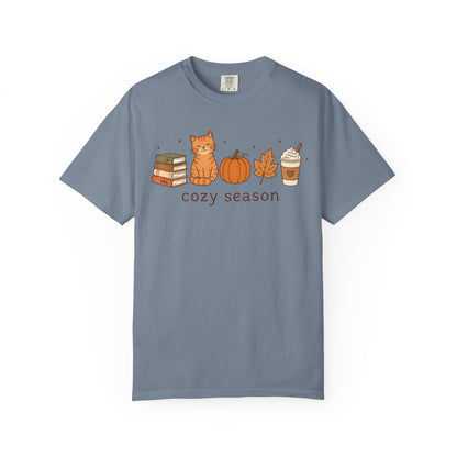 Cozy Season Orange Cat T-Shirt