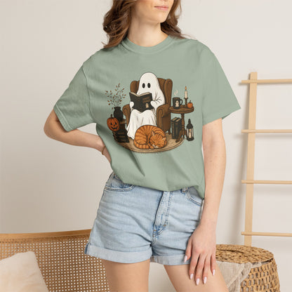 Cozy Ghost Cat T-Shirt
