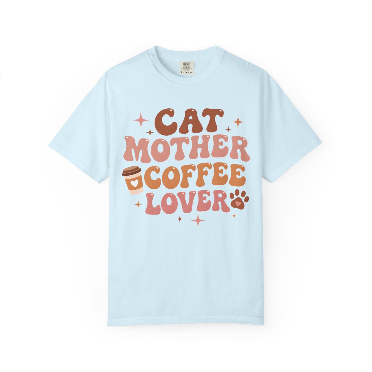 Cat Mother Coffee Lover Cat T-Shirt