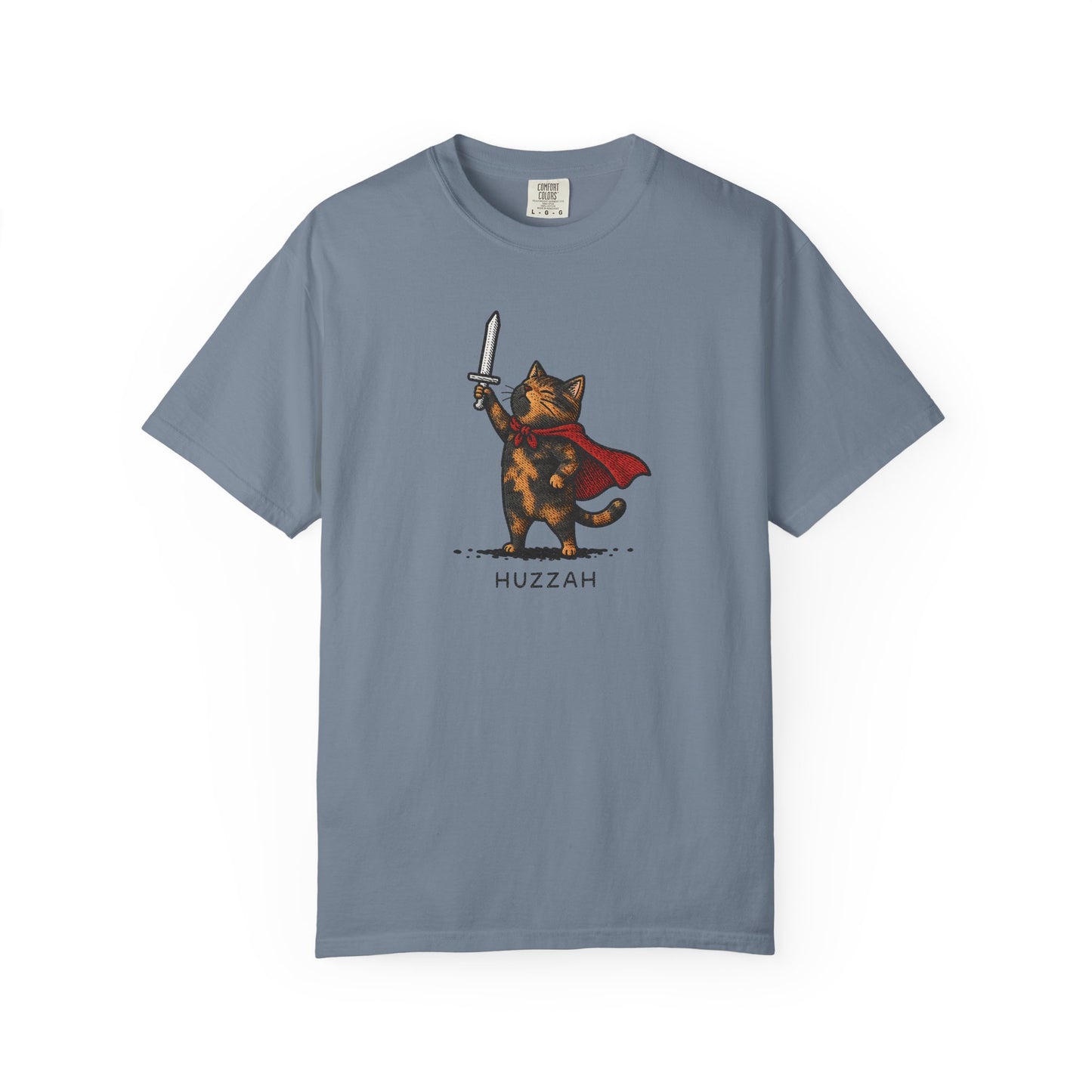 Huzzah Tortie Cat T-Shirt