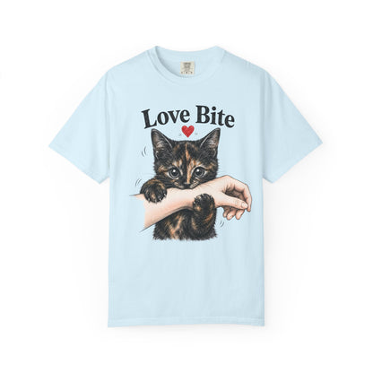 Love Bite Tortie Cat T-Shirt