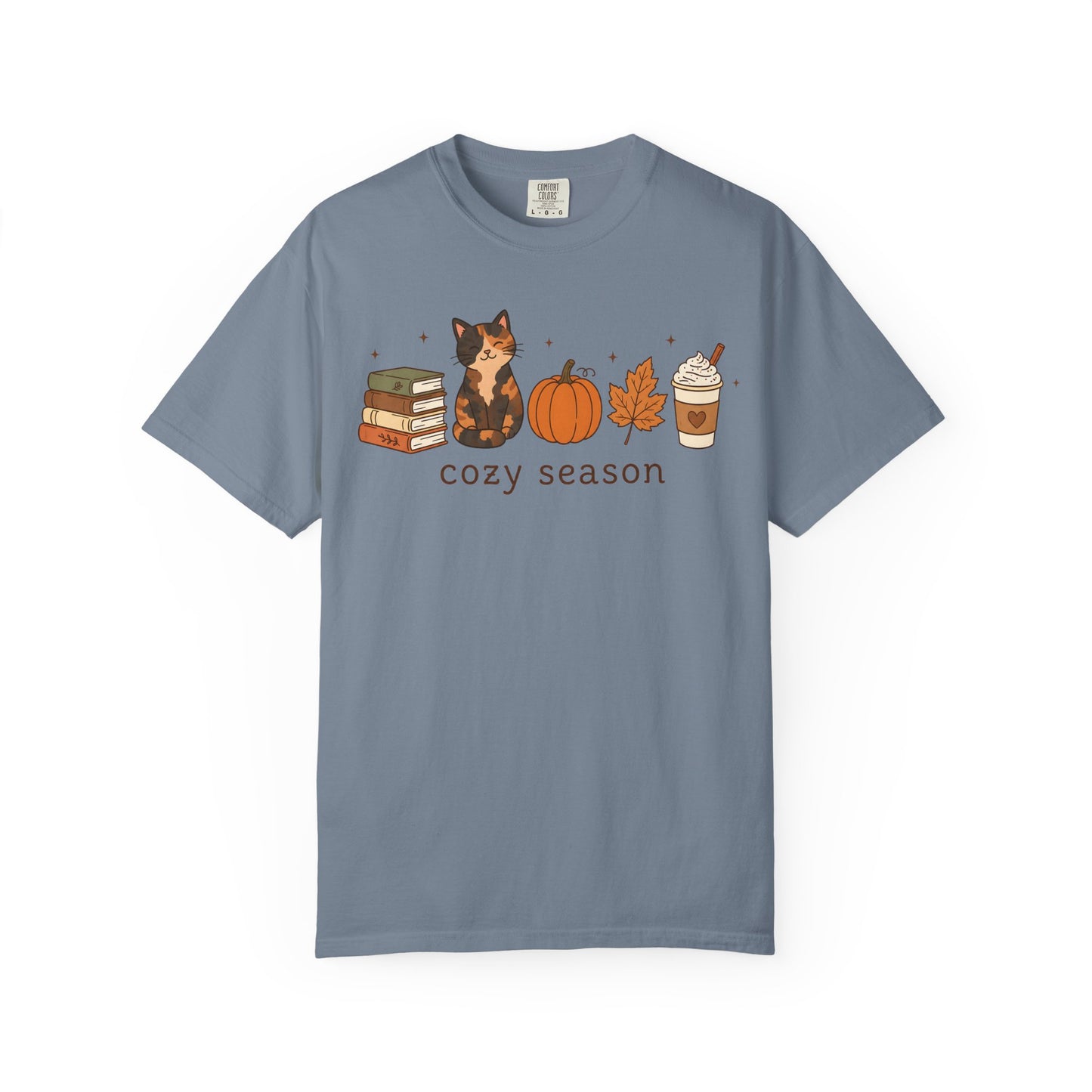Cozy Season Tortie Cat T-Shirt