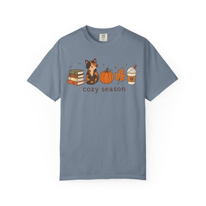 Cozy Season Tortie Cat T-Shirt