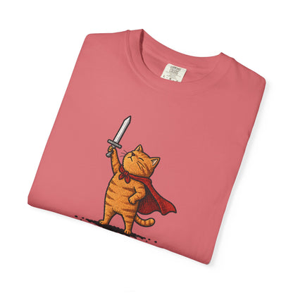 Huzzah Orange Cat T-Shirt