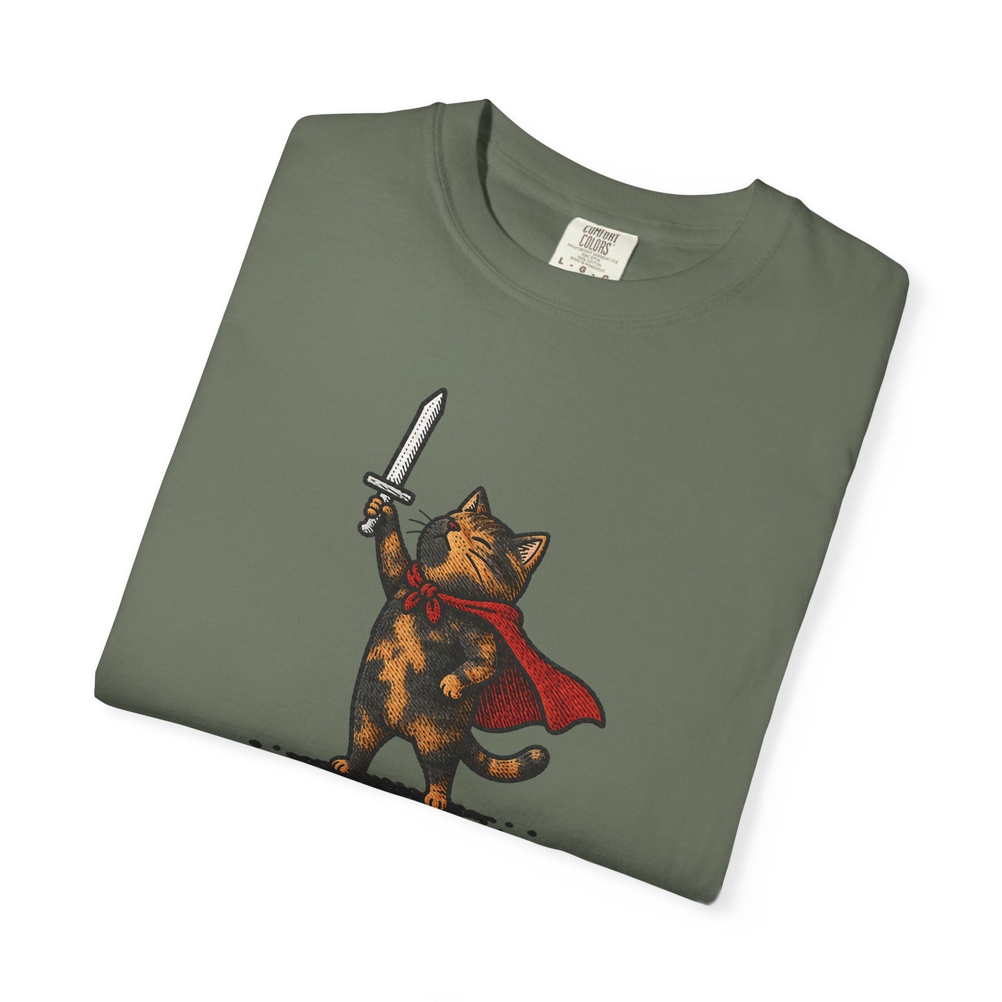 Huzzah Tortie Cat T-Shirt