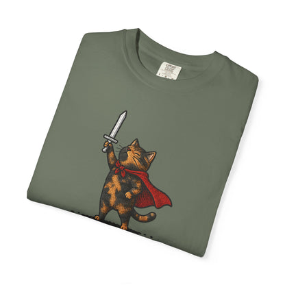 Huzzah Tortie Cat T-Shirt