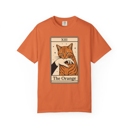 The Orange Tarot Cat T-Shirt