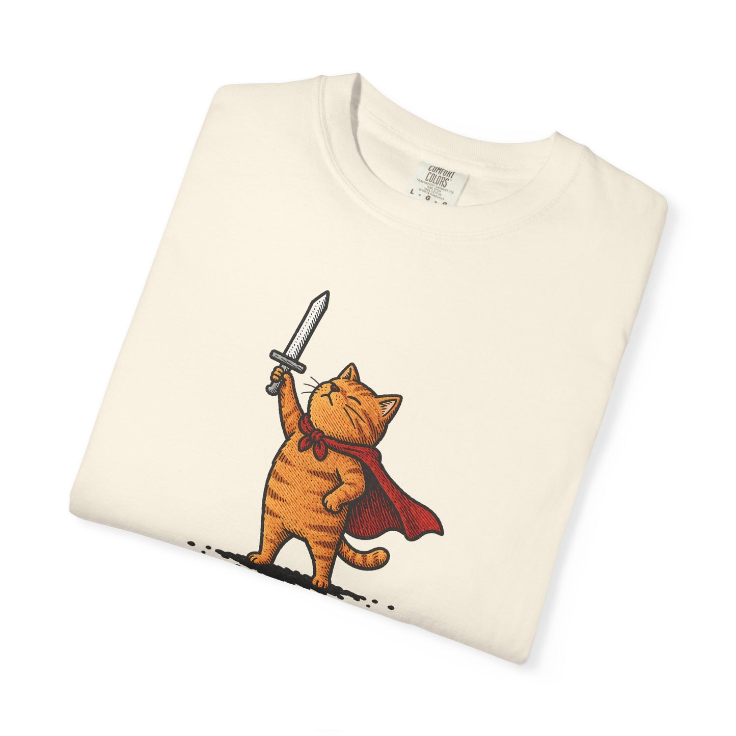 Huzzah Orange Cat T-Shirt