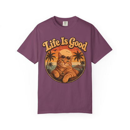 Life Is Good Cat T-Shirt