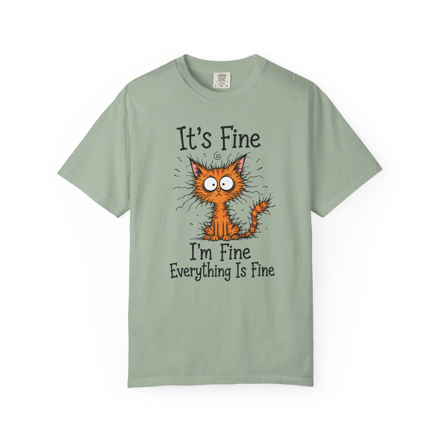 It’s Fine Orange Cat T-Shirt