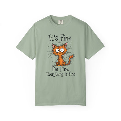 It’s Fine Orange Cat T-Shirt