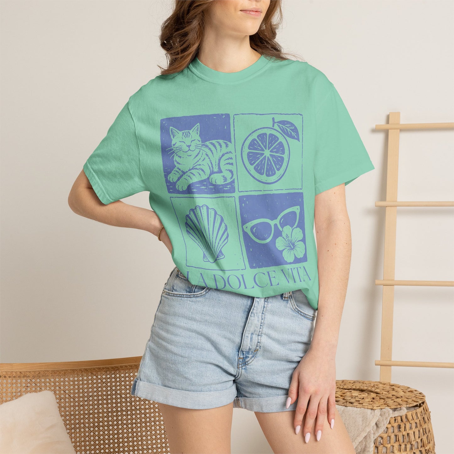 La Dolce Vita Cat T-Shirt