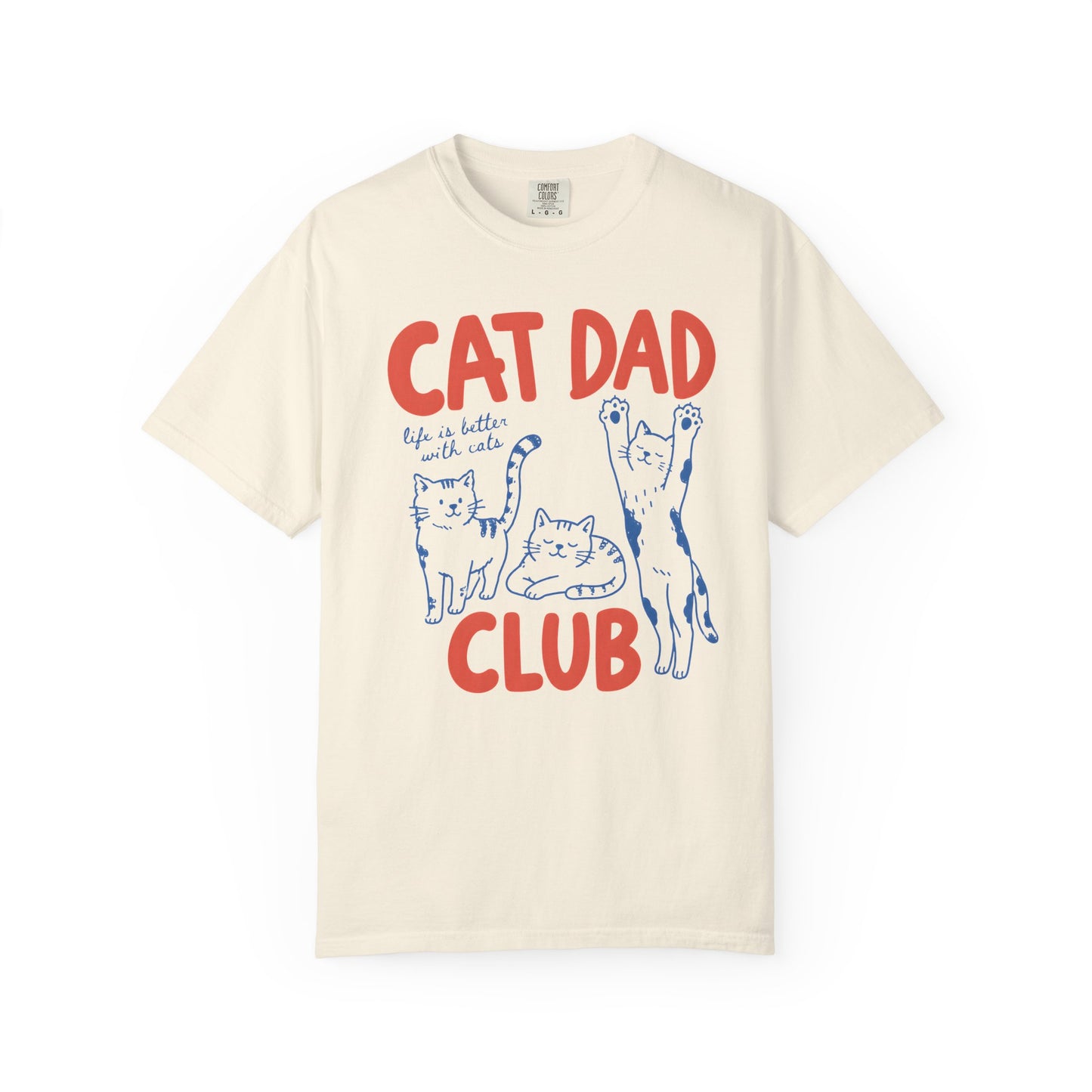 Cat Dad Club T-Shirt