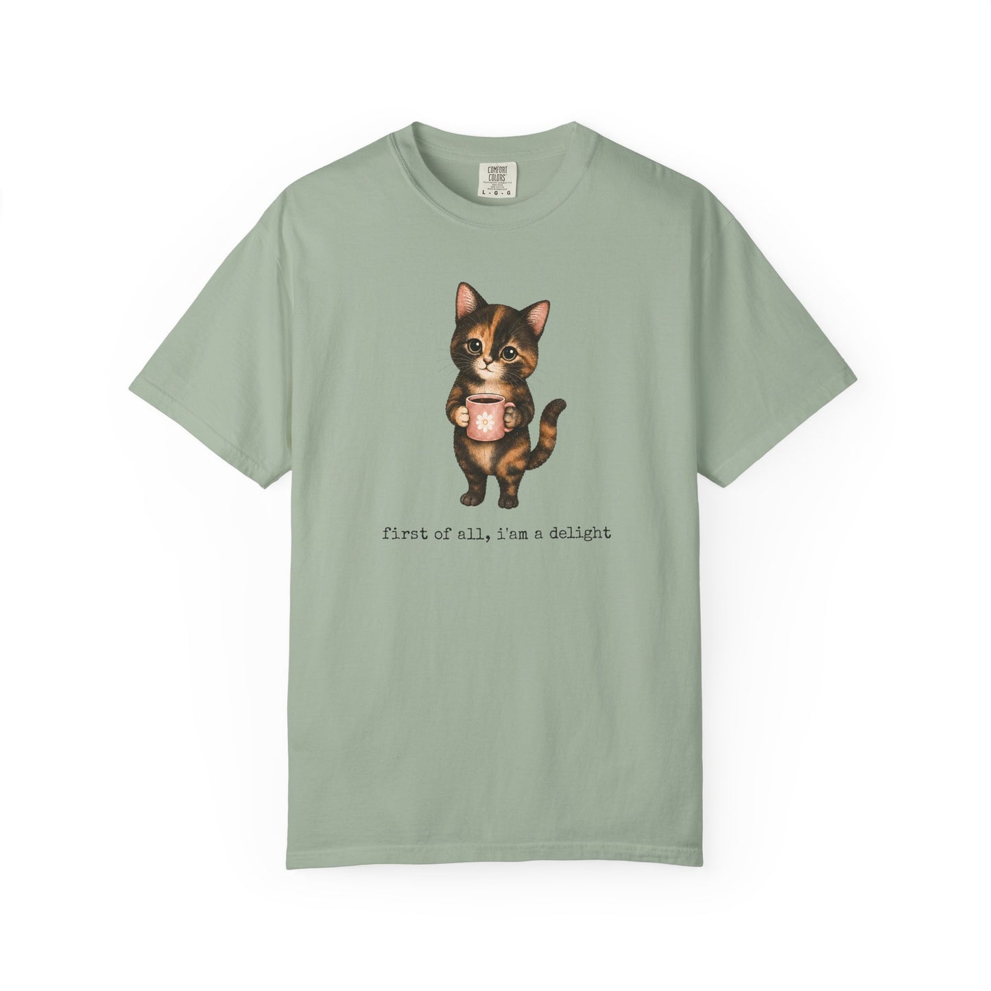 Delight Tortie Cat T-Shirt