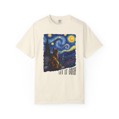 Let It Gogh Tortie Cat T-Shirt