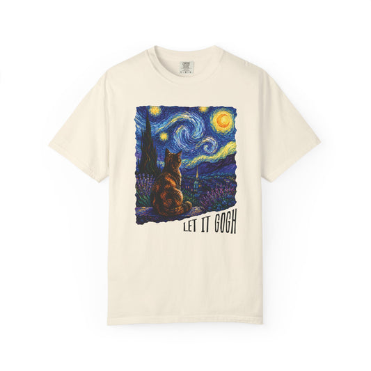 Let It Gogh Tortie Cat T-Shirt