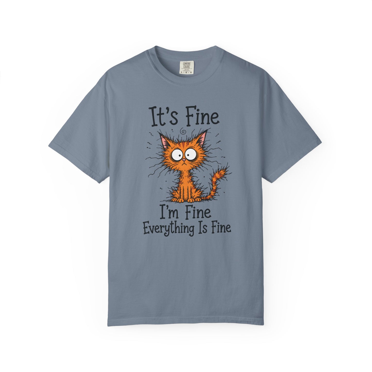 It’s Fine Orange Cat T-Shirt