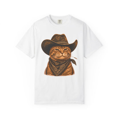 Cowboy Orange Cat T-Shirt