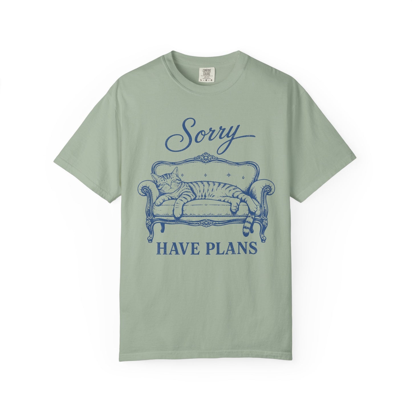 Sorry Have Plans Cat T-Shirt