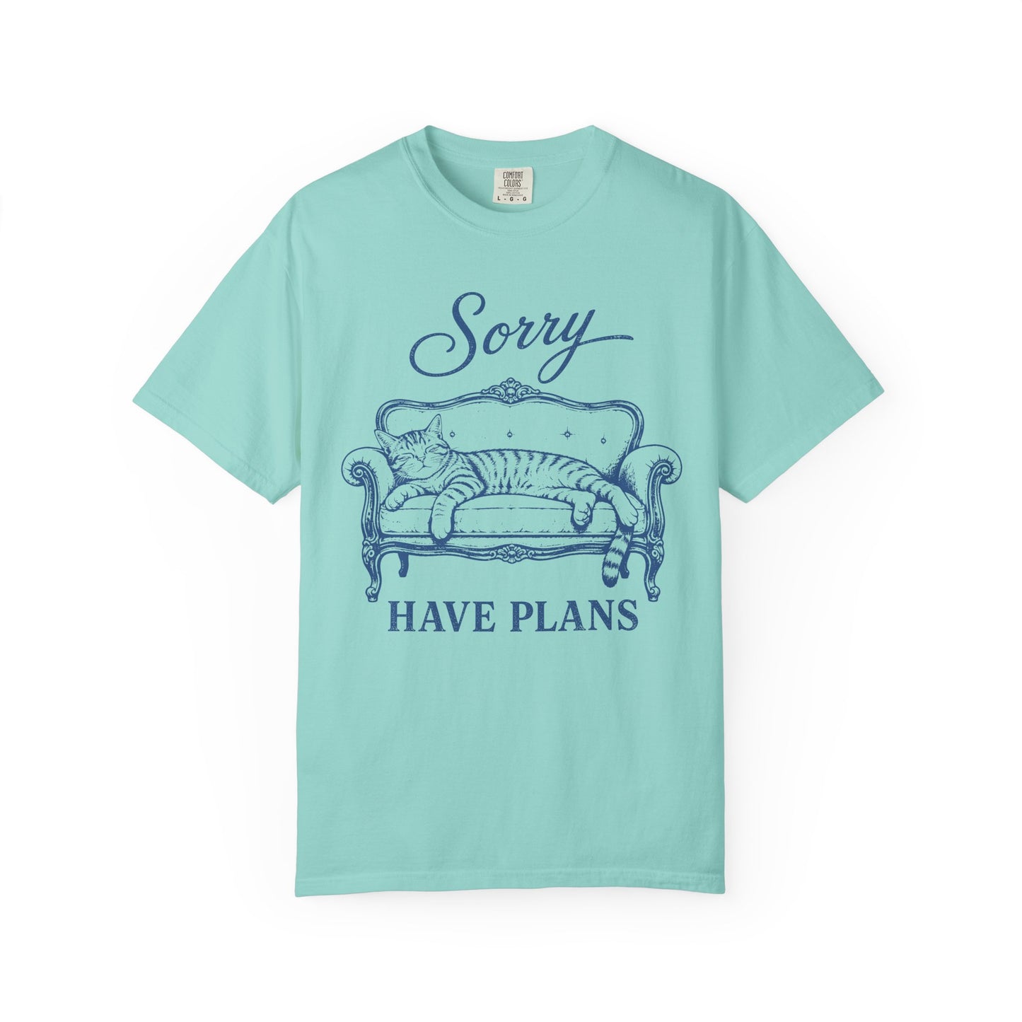 Sorry Have Plans Cat T-Shirt