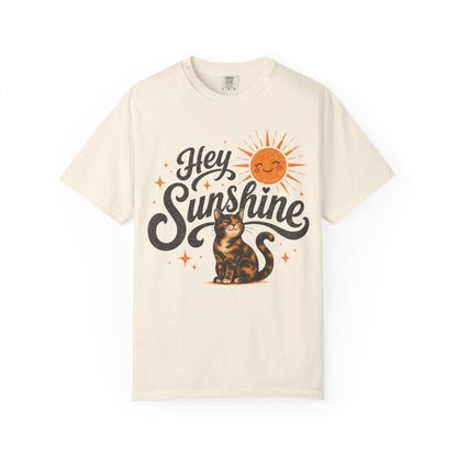 Hey Sunshine Tortie Cat T-Shirt