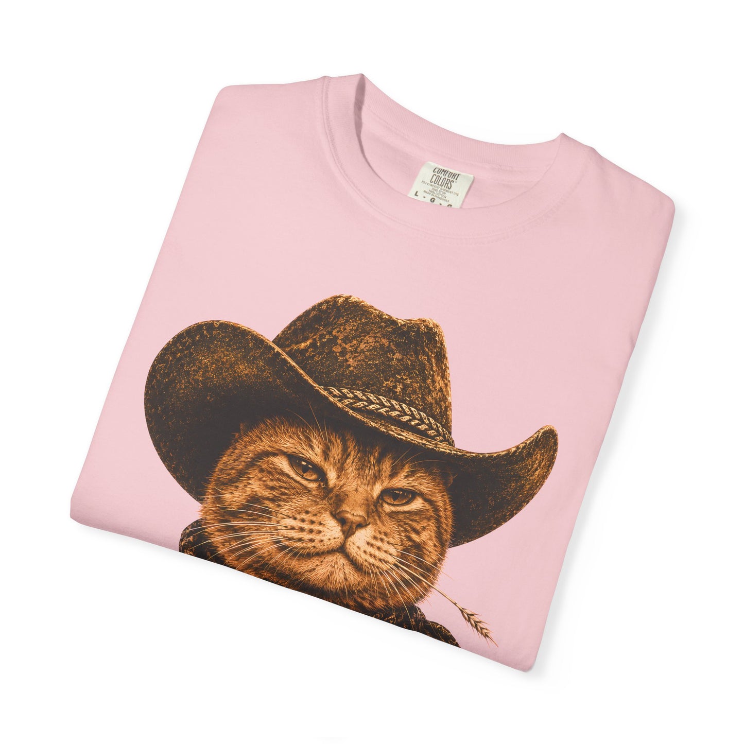 Cowboy Orange Cat T-Shirt