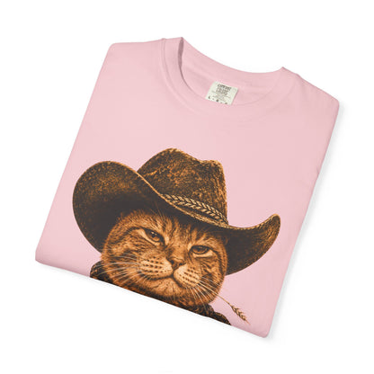 Cowboy Orange Cat T-Shirt