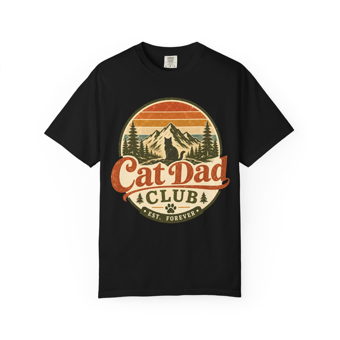 Cat Dad Club T-Shirt