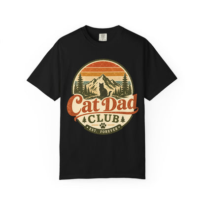 Cat Dad Club T-Shirt