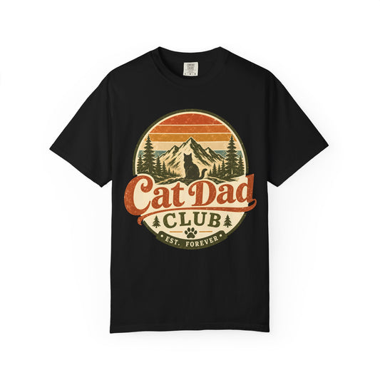 Cat Dad Club T-Shirt