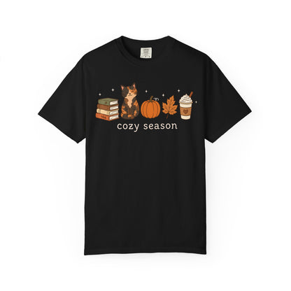 Cozy Season Tortie Cat T-Shirt