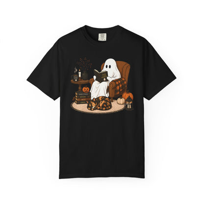 Ghost and Tortie Cat T-Shirt