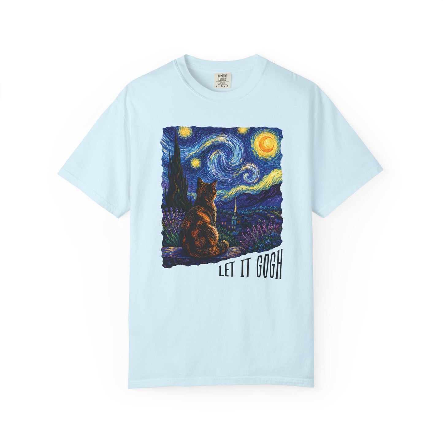 Let It Gogh Tortie Cat T-Shirt