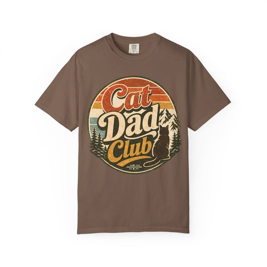 Cat Dad Club T-Shirt
