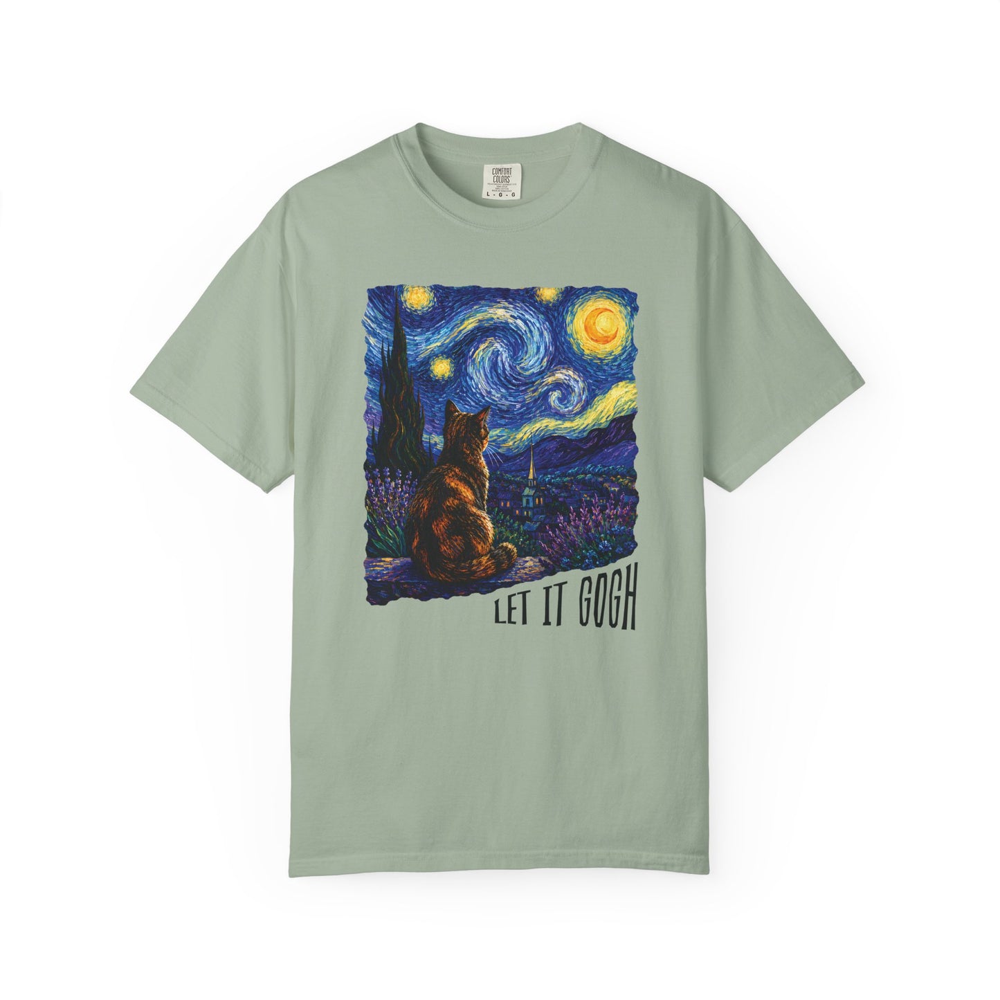 Let It Gogh Tortie Cat T-Shirt