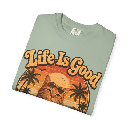 Life Is Good Cat T-Shirt
