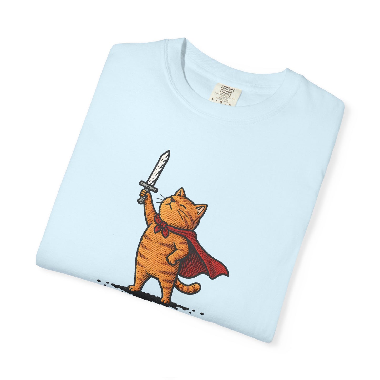 Huzzah Orange Cat T-Shirt