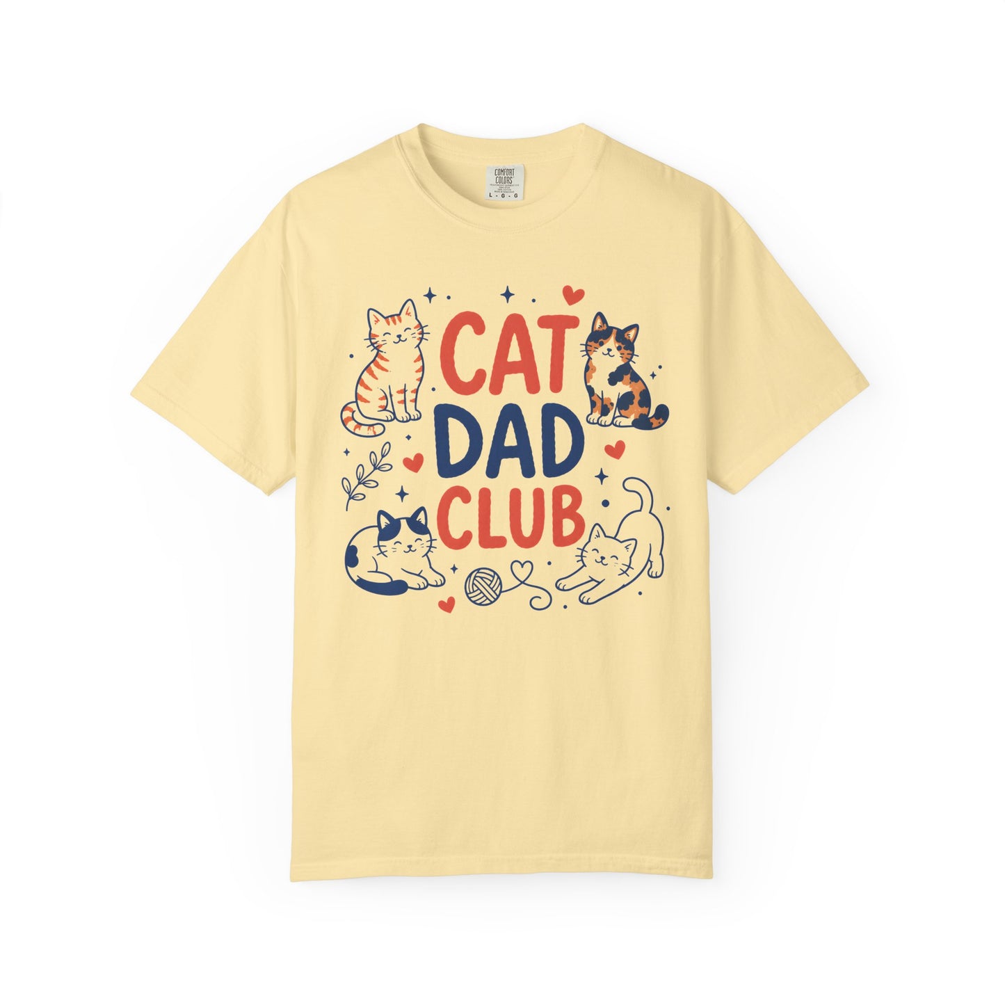 Cat Dad Club T-Shirt