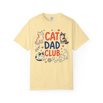 Cat Dad Club T-Shirt