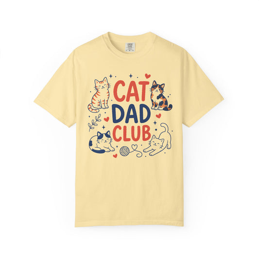 Cat Dad Club T-Shirt