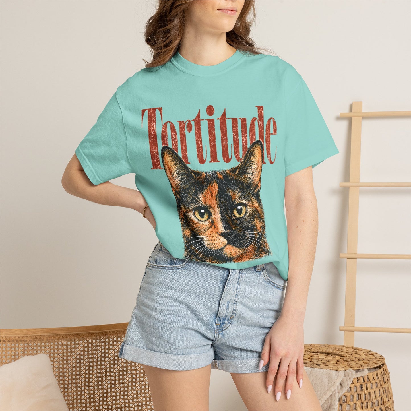 Tortitude Tortie Cat T-Shirt