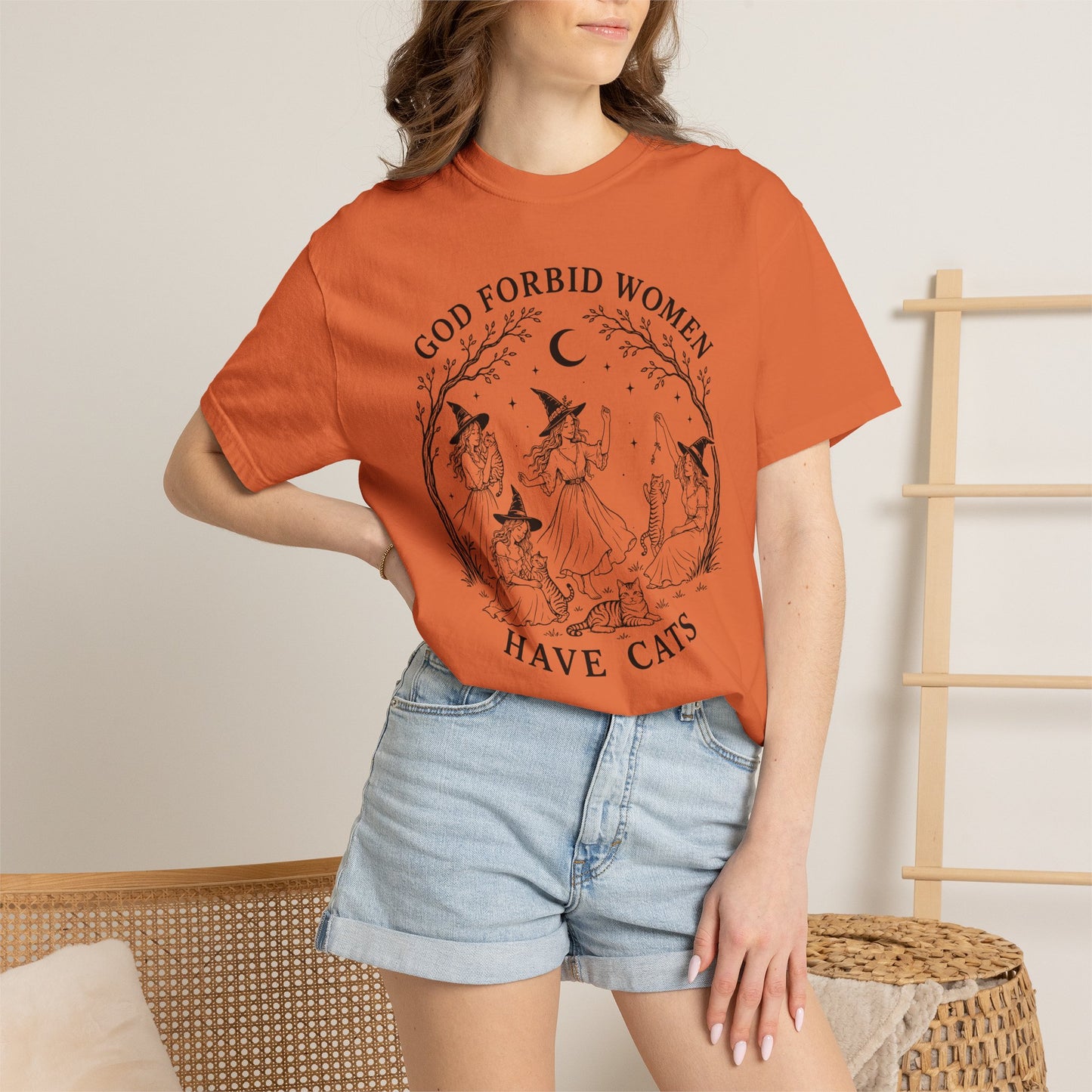 God Forbid Women Cat T-Shirt