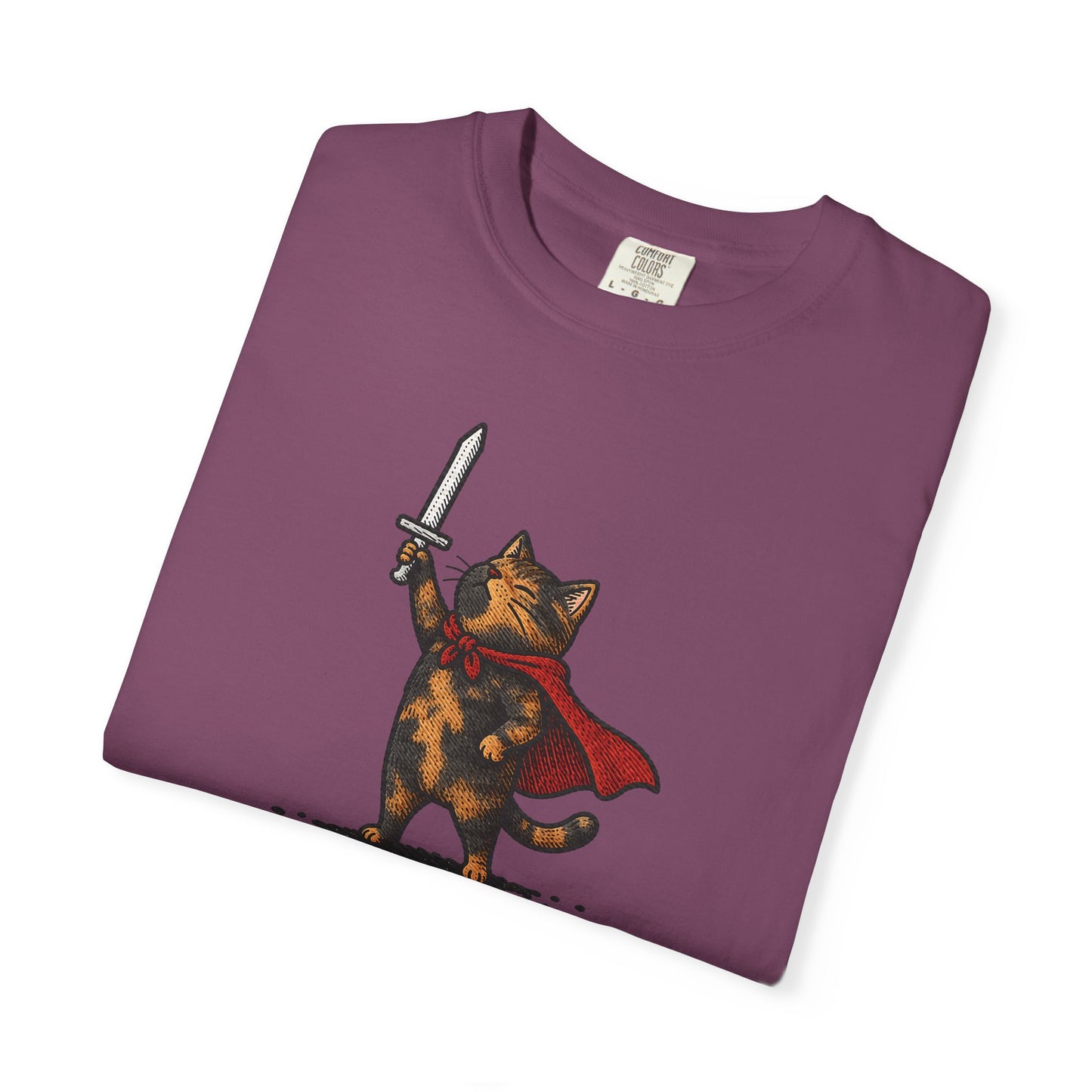 Huzzah Tortie Cat T-Shirt