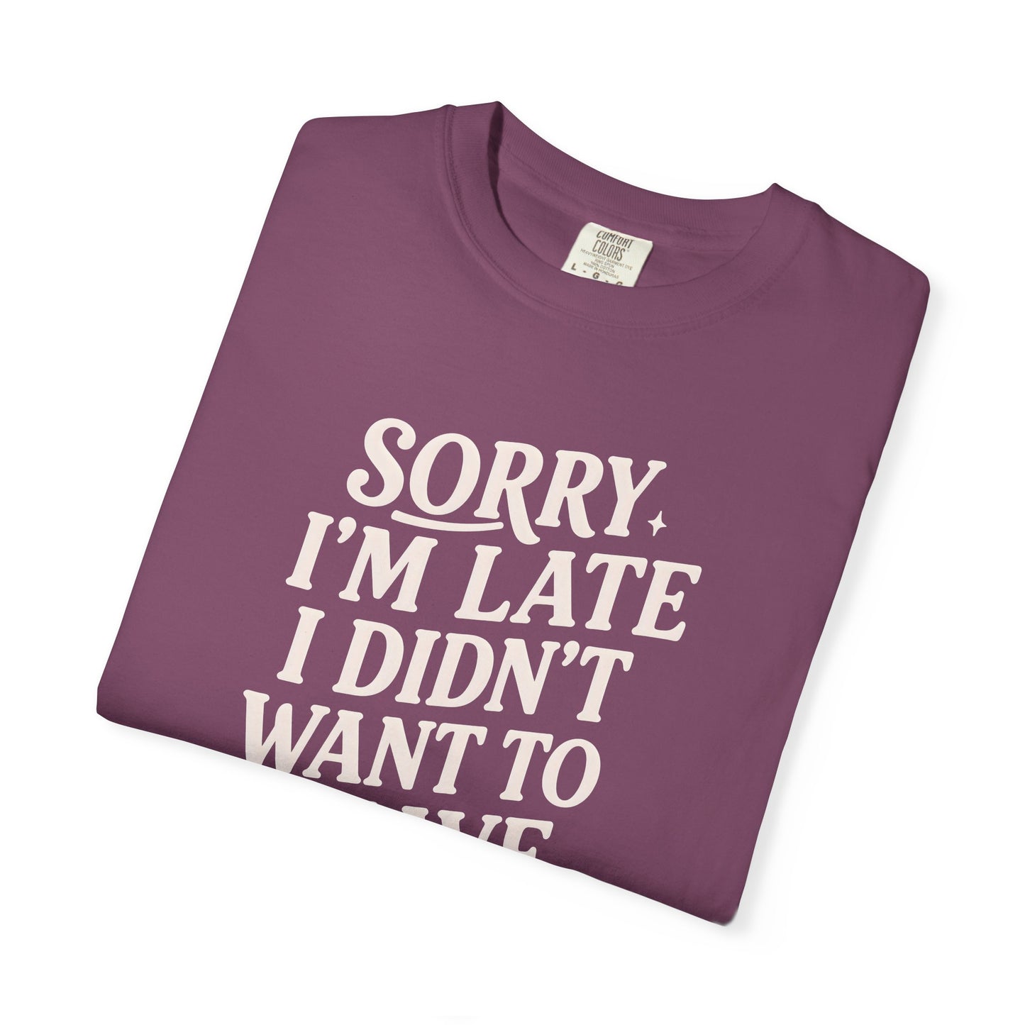 Sorry I’m Late Cat T-Shirt