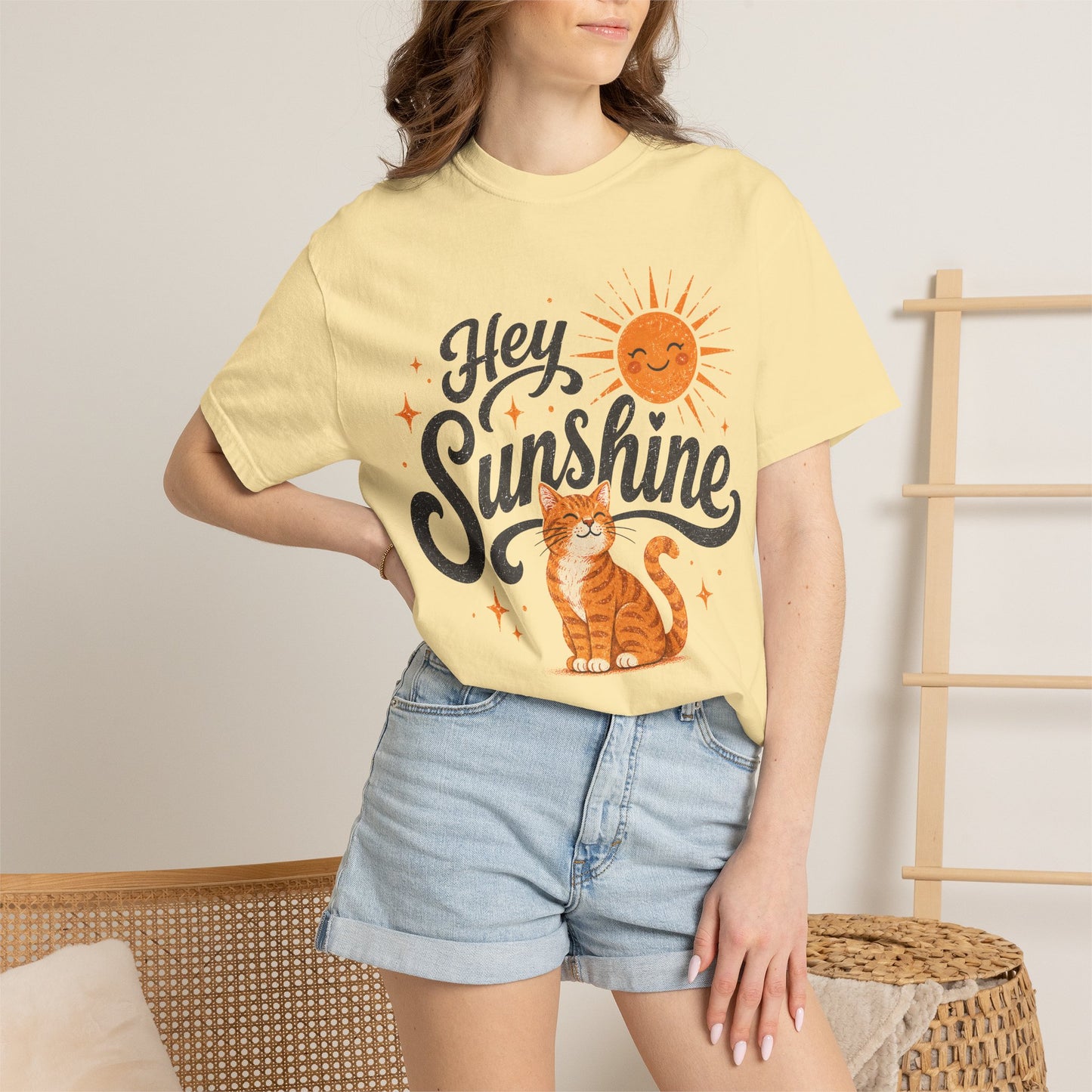 Hey Sunshine Cat T-Shirt