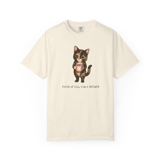 Delight Tortie Cat T-Shirt